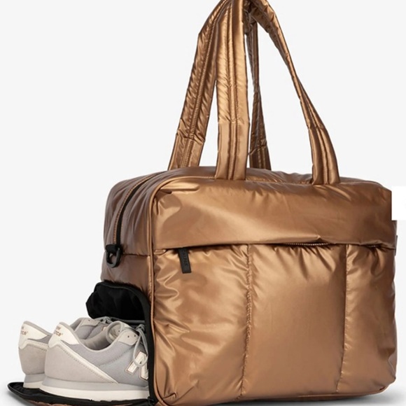 Stylish Gold Tote Bag - Picture 2 of 12